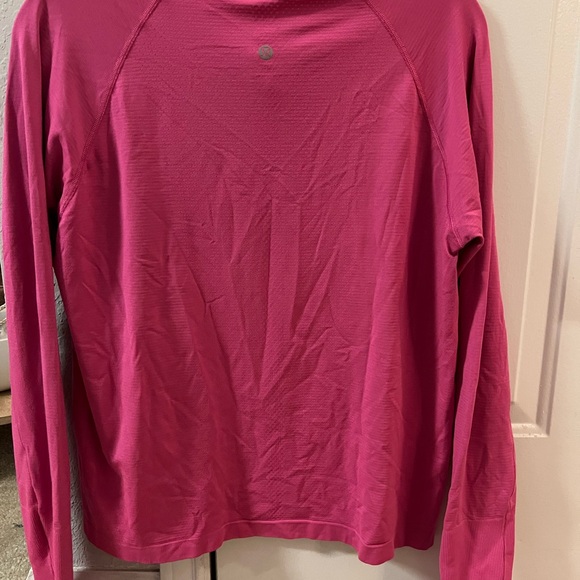 lululemon athletica Fuchsia Long Sleeve Sweatshirt - Picture 2 of 2